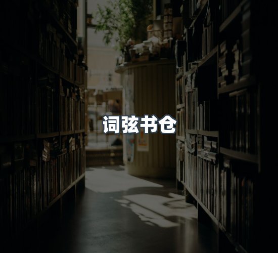 关于词弦书仓